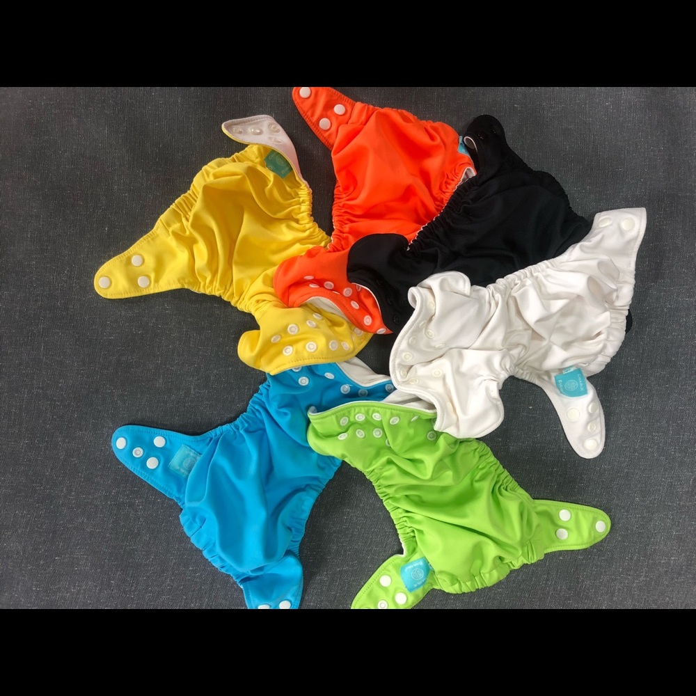 Charlie Banana 6 Pack cloth diapers